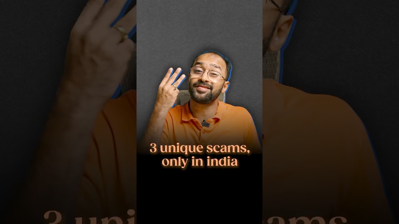 3 Unique Scam, Only in India #llashorts 1064