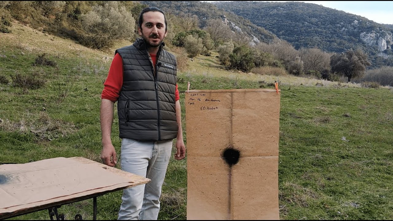Av fişeği grupman testi (Shotshell pattern test)(Тест паттерна выстрел)