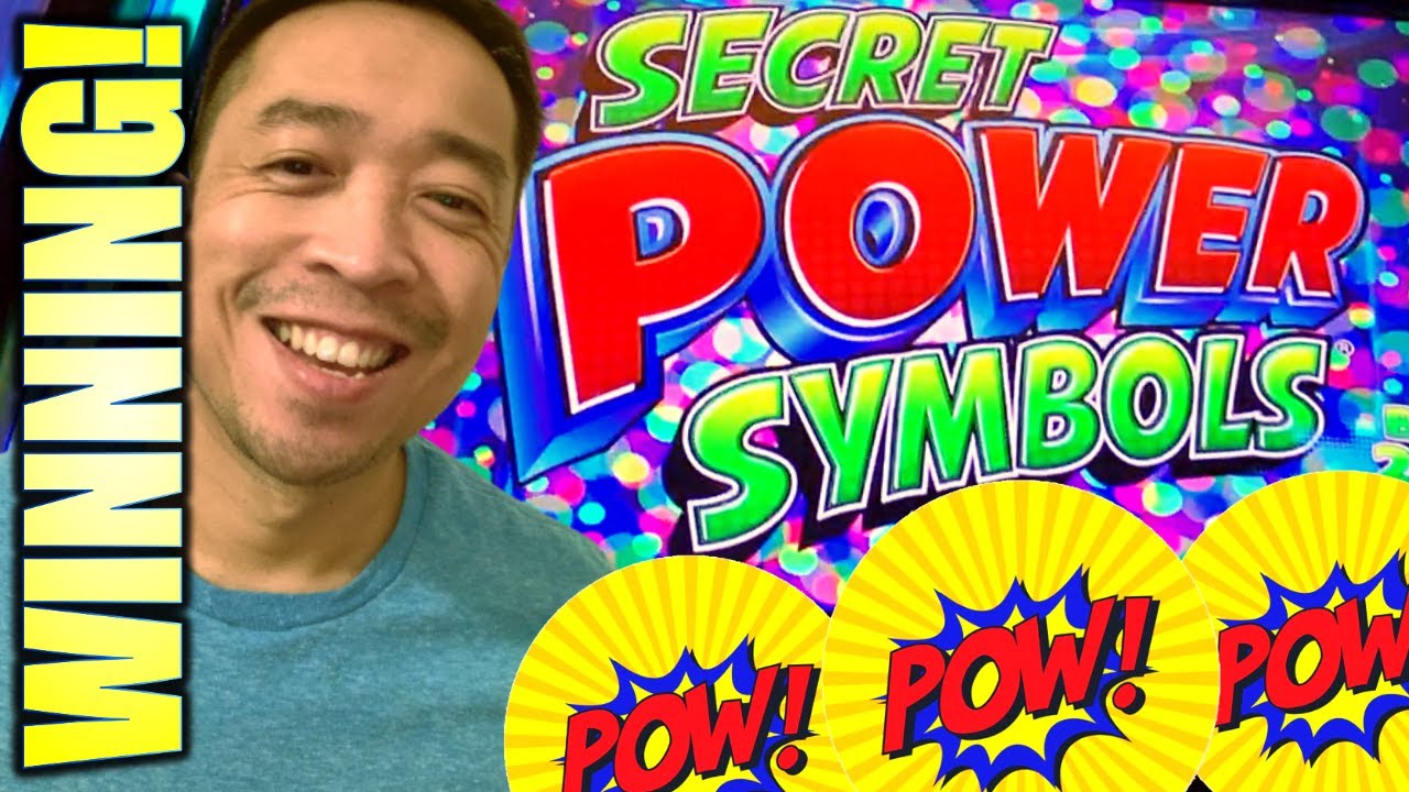WINNING!! POW!! 👊 SECRET POWER SYMBOLS & OVERFLOWING COINS Slot Machine (KONAMI)