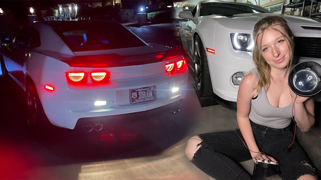 Installing Infinity Tail Lights & Fog Lights on my Camaro