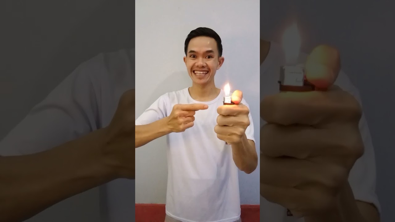 BERHASIL 🔥 Trik Sulap Jari Mengeluarkan Api 🤯 #shorts #challenge #magic #viral