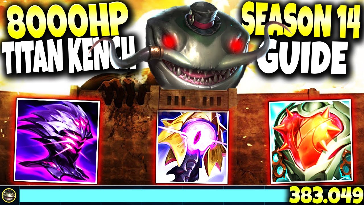 MEET THE BEST NEW IMMORTAL TAHM KENCH SEASON 14 BUILD GUIDE: 8000HP AND 380.000+ TOTAL DAMAGE 🔥