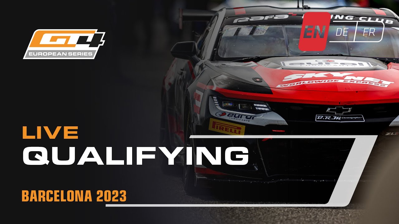 LIVE | Qualifying | Barcelona | GT4 European Series powered by Rafa Racing Club (English)