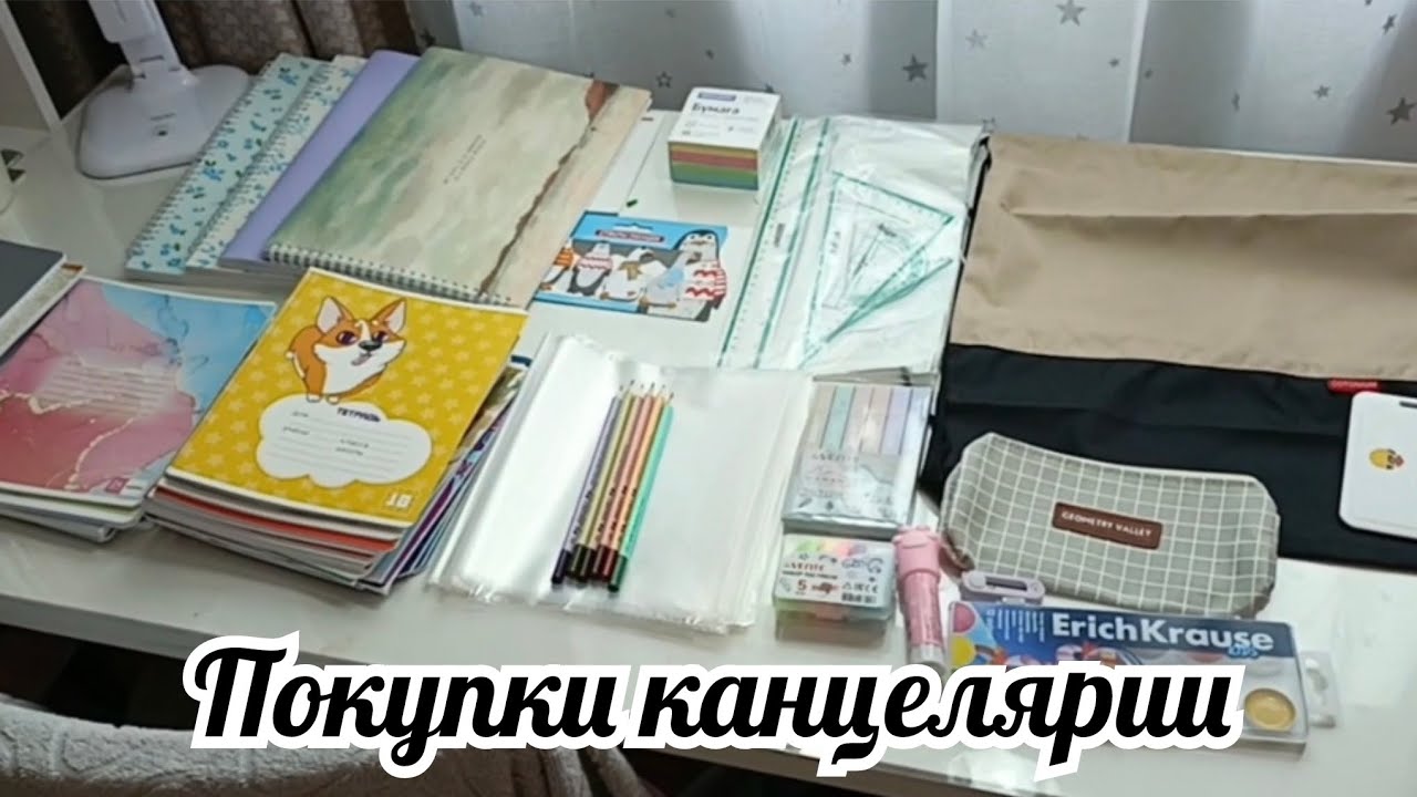 Канцелярские покупки. Back to school.