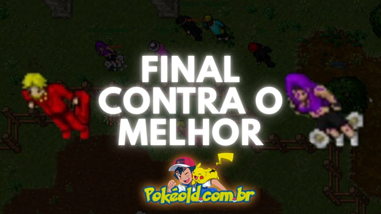 TORNEIO COM AMIGOS ! FINAL COM O MELHOR PVP Penelope Charmosa !! Torneio Poke Old ! Cada vez melhor