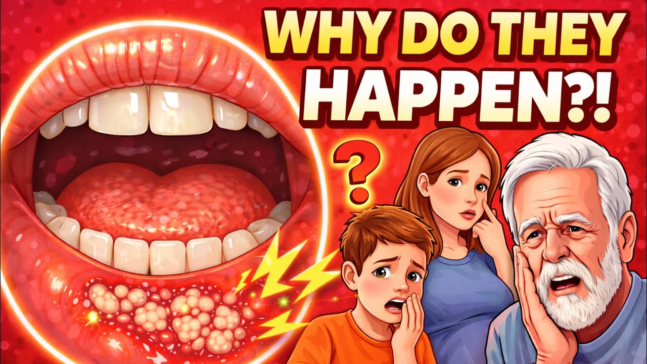 Why You Keep Getting Canker Sores (And How To Stop Them FAST!) #mouthulcer #cankersores #dentist 