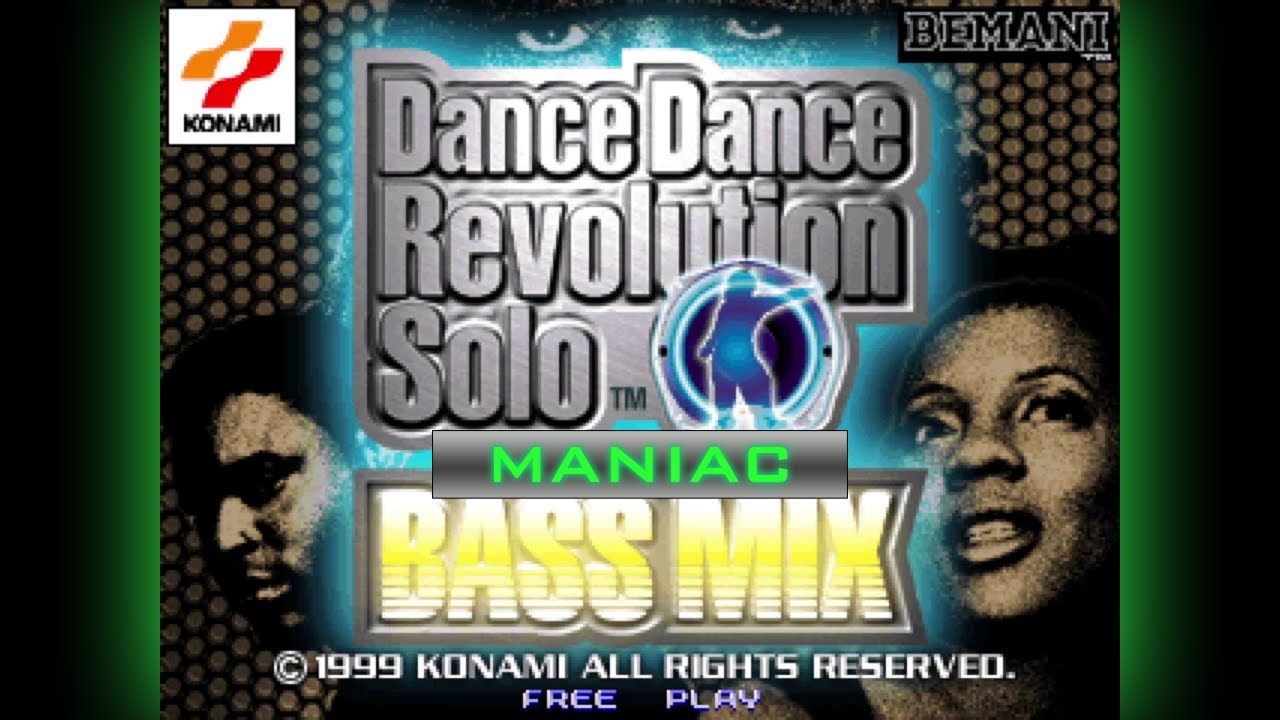 DDR Solo BASS MIX: MANIAC Mode play