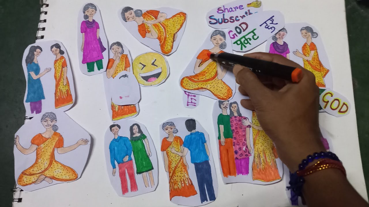 TAMAL ART STUDIO Live | Folding Paper StoryArt Coloring 😃 #livestream #live #art #storyart