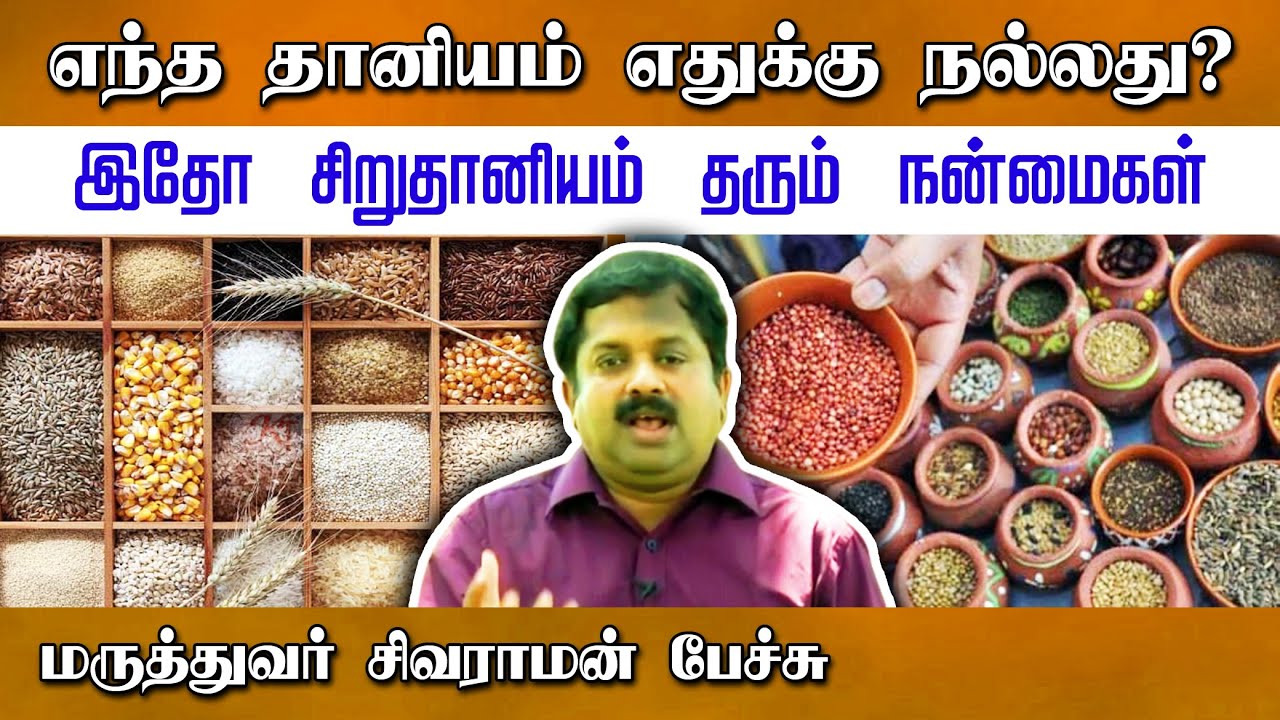 எந்த தானியம் எதுக்கு நல்லது தெரியுமா? Dr Sivaraman speech in Tamil | Millets | Tamil speech box