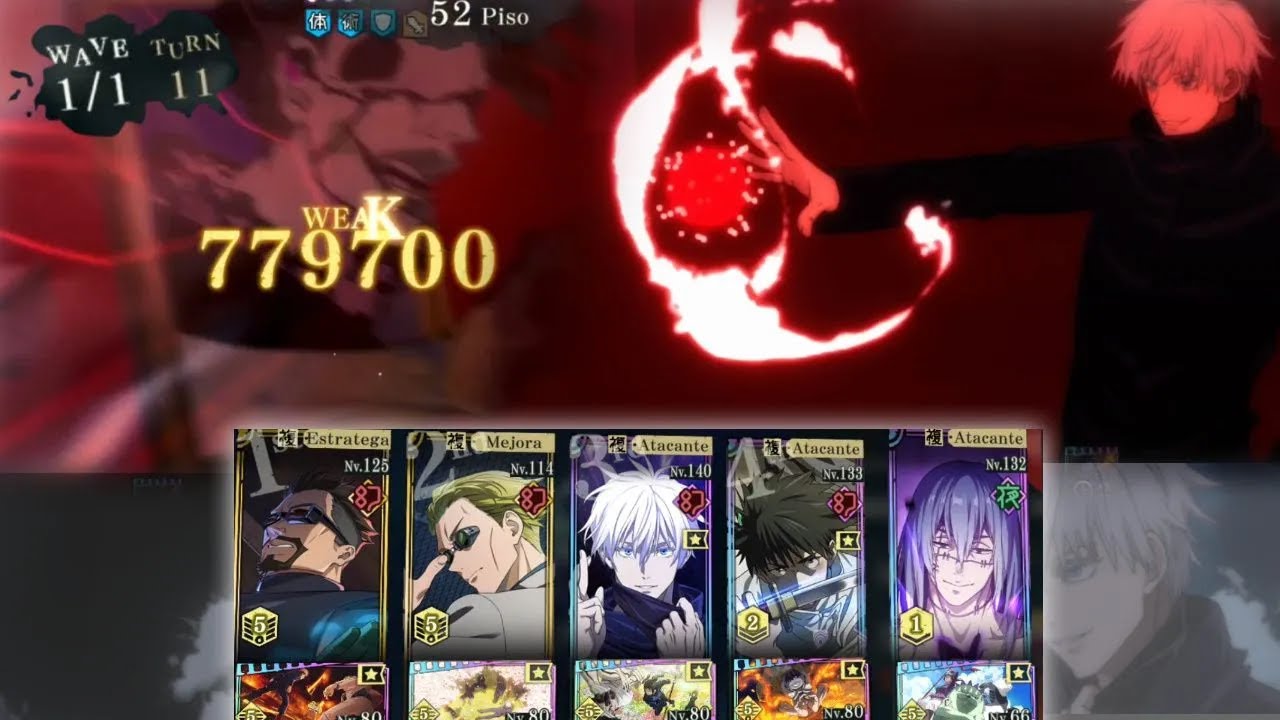 Floor 52 only Gojo and Yuta | JJK Phantom Parade Global  - Illusory Tower