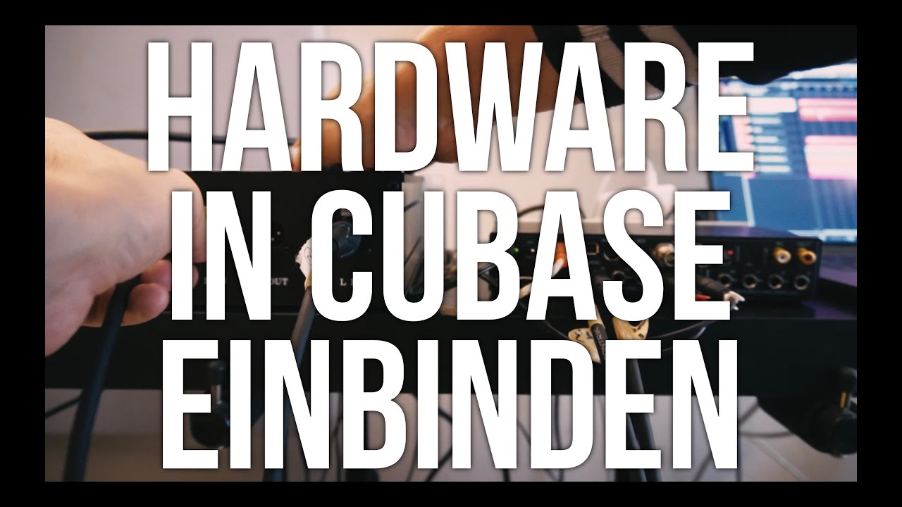 Hardware in Cubase einbinden