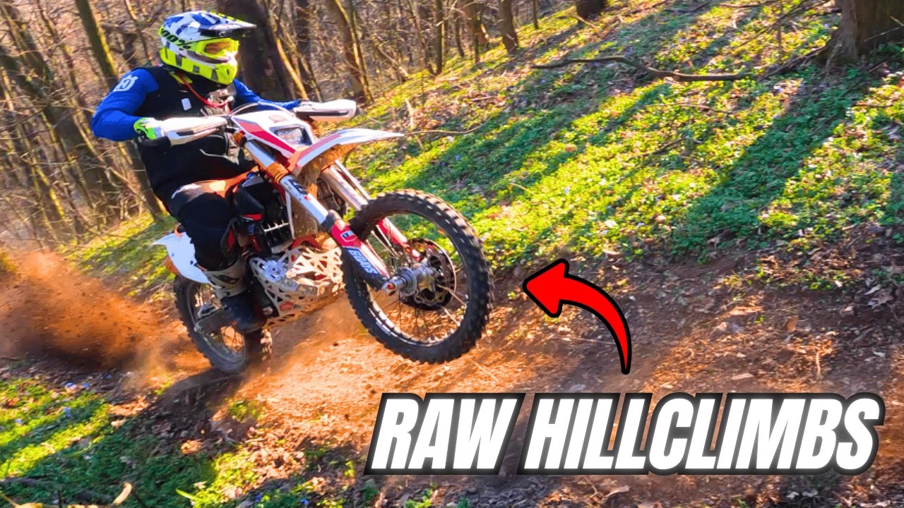 RAW ENDURO IN THE BALKAN MOUNTAINS! Full send, Hillclimbs, TE300