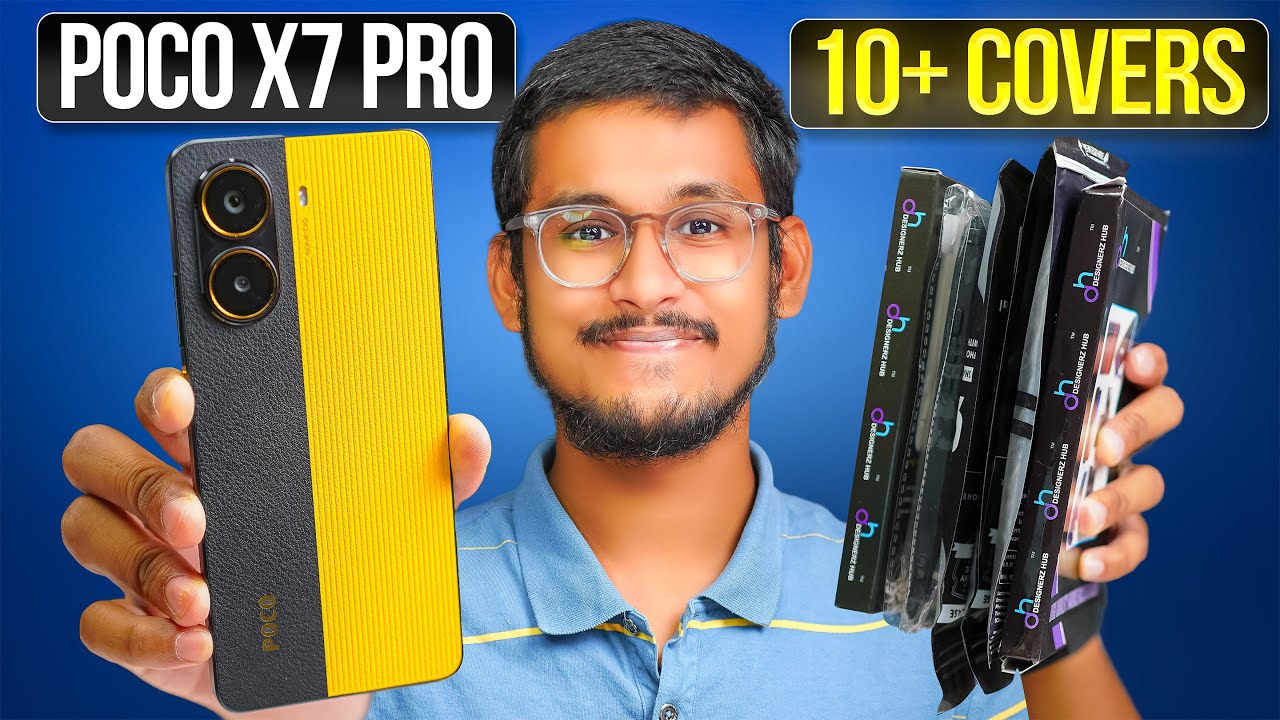 Poco X7 Pro Back Cover || Poco X7 Pro Tempered Glass || Poco X7 Pro Cover || Poco x7 pro case