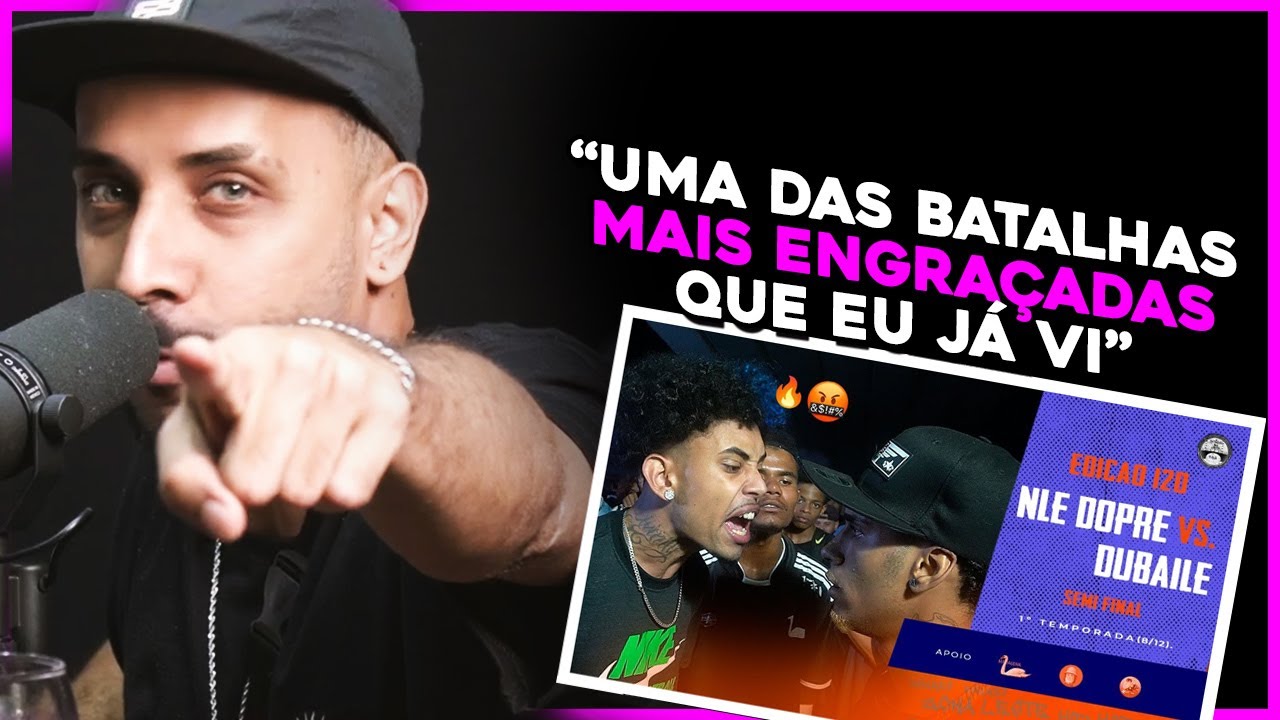 [REACT] (FICOU MUITO PESSOAL 🔥🤬 ) NLE DOPRE x DUBAILE | BATALHA DA ARTE | ALDEIA CAST #124