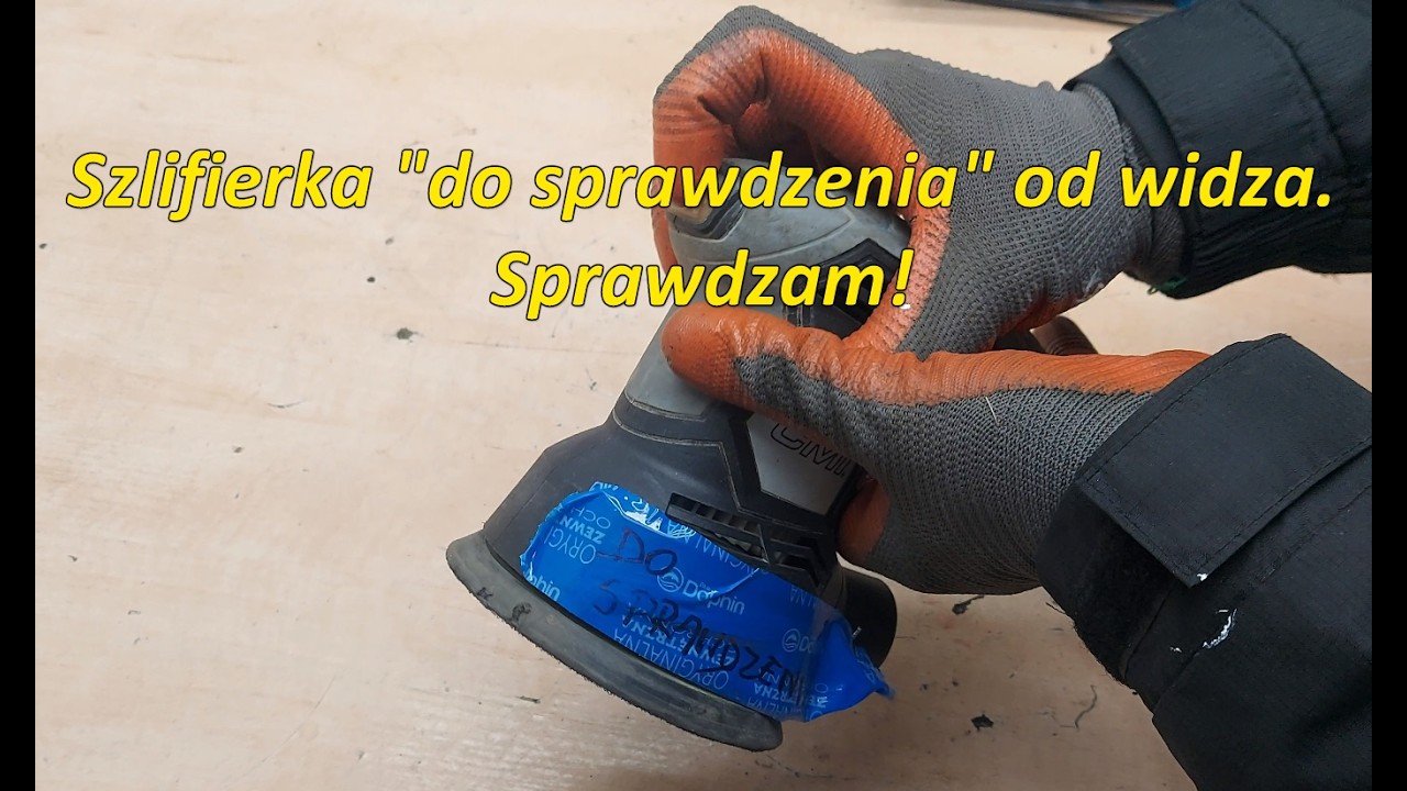 Szlifierka z paczki od widza. Sprawdzam co jej dolega. Będzie coś z tego?