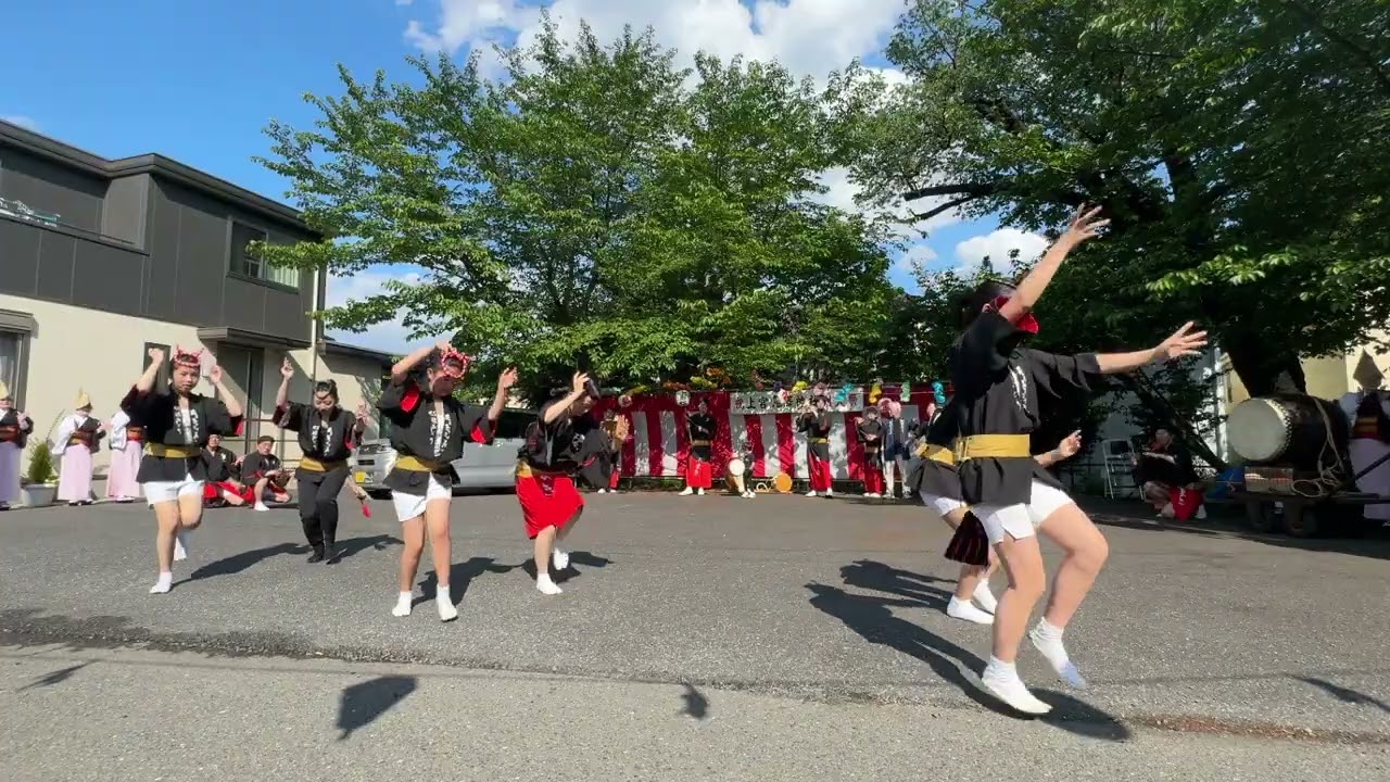 2025/4/29 阿波おどり連たまき@上宮大澤神社例大祭 2本目
