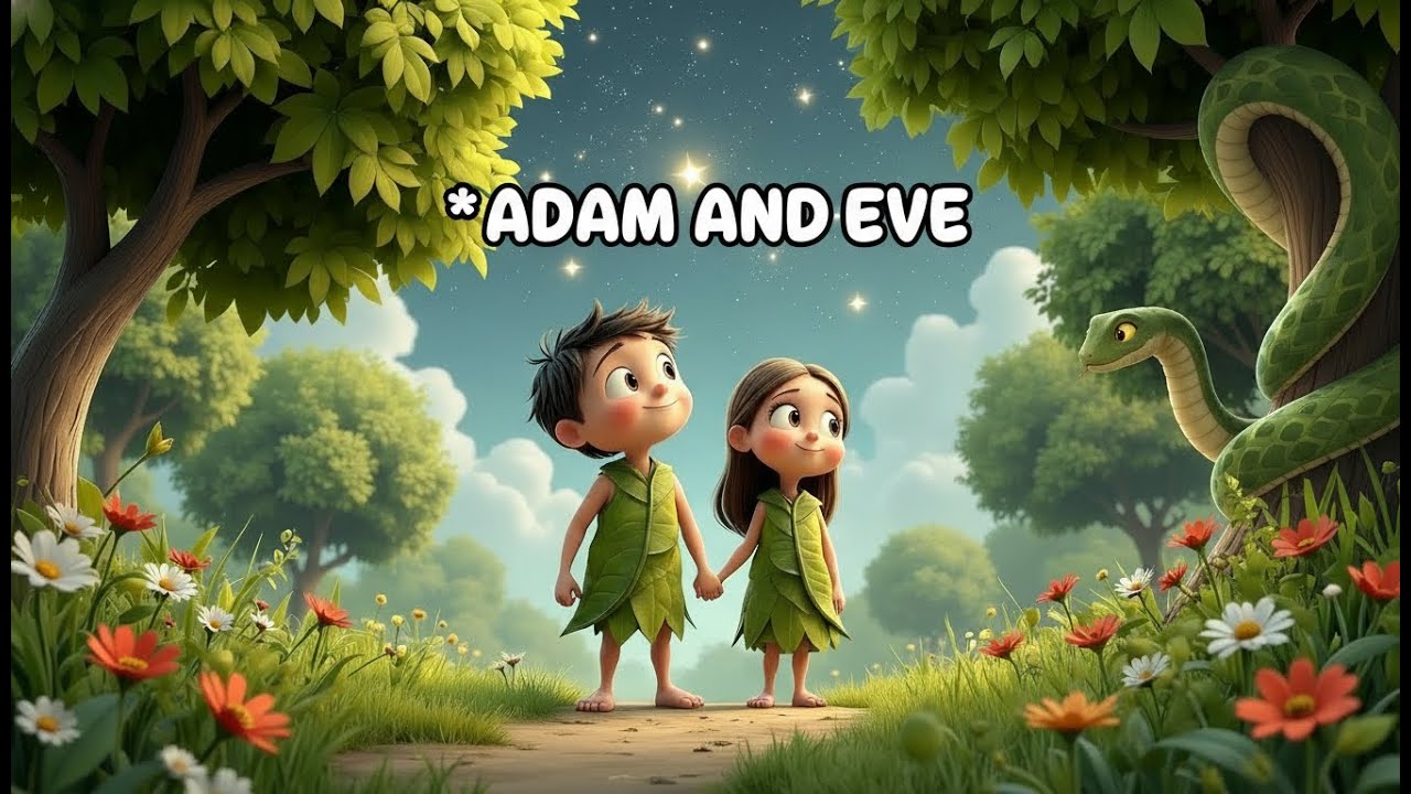 Adam and Eve Bedtime Story for Kids | Trust God Bible Story