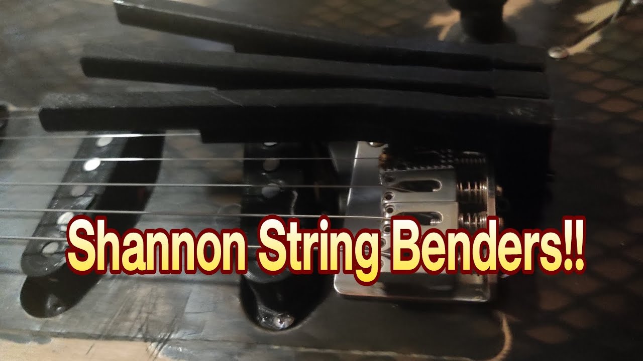 String Benders for Lap Steels and Guitars are Finally Finished! Quick overview and installation.