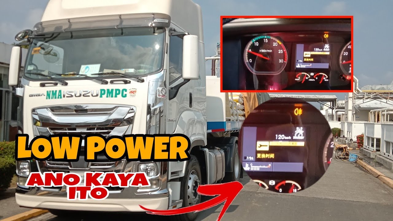 PANO MALAMAN KUNG NAG LOW POWER ANG TRUCK | ANO KAYA YUNG NAKA WARNING SA DASHBOARD