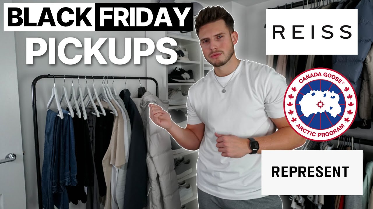 My Favourite Pickups For BLACK FRIDAY (Represent, ARNE, Reiss, Canada Goose & More)