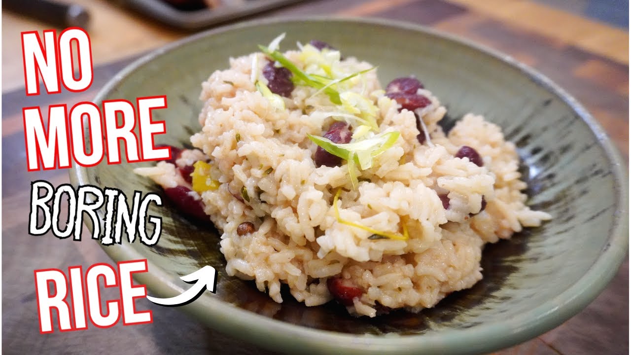 JAMAICAN RICE AND PEAS -- How to make a Caribbean classic at home!