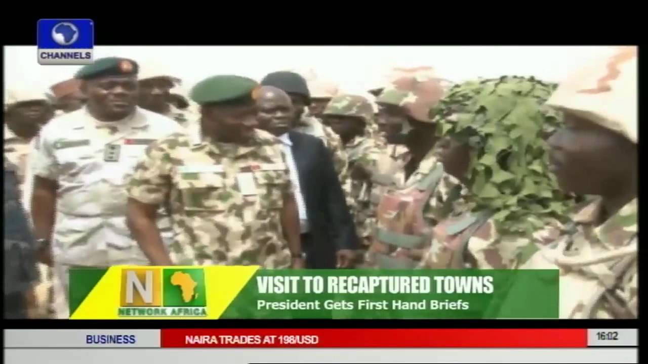 Network Africa: President Jonathan Visits Recaptured Towns In Nigeria's North-east