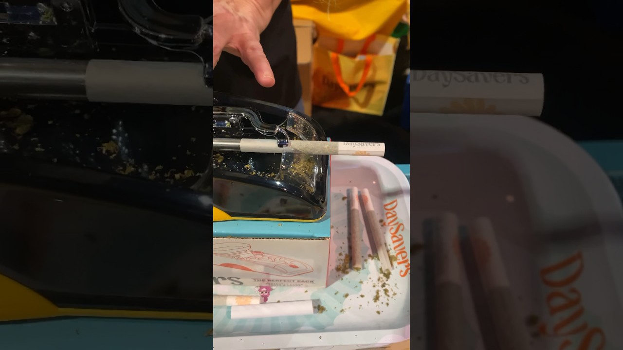Would you use a automatic preroll stuffer🤔 #champstradeshow #productreview #yourubeshorts
