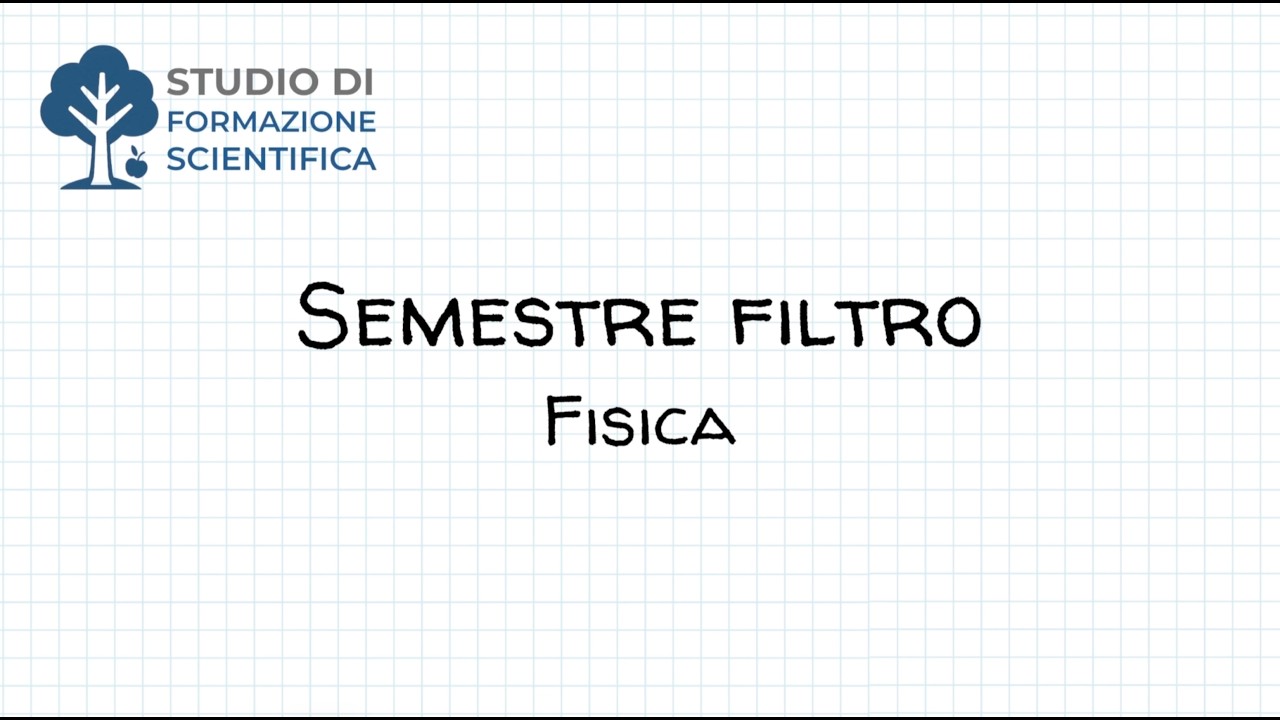 🎓 Fisica – Semestre Filtro | Quiz Risolti e Spiegati Passo Passo
