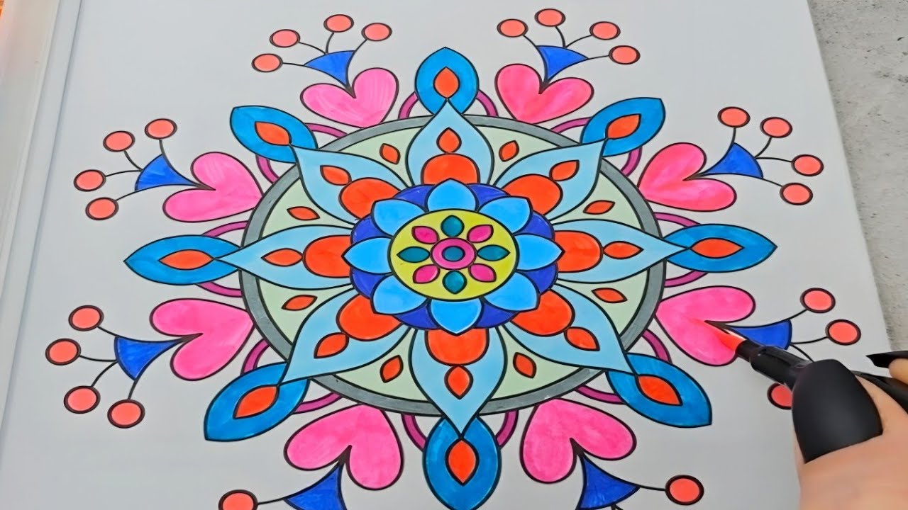 Heart Chakra Mandala ✨ | Relaxing ASMR & Meditative Music for Self-Love
