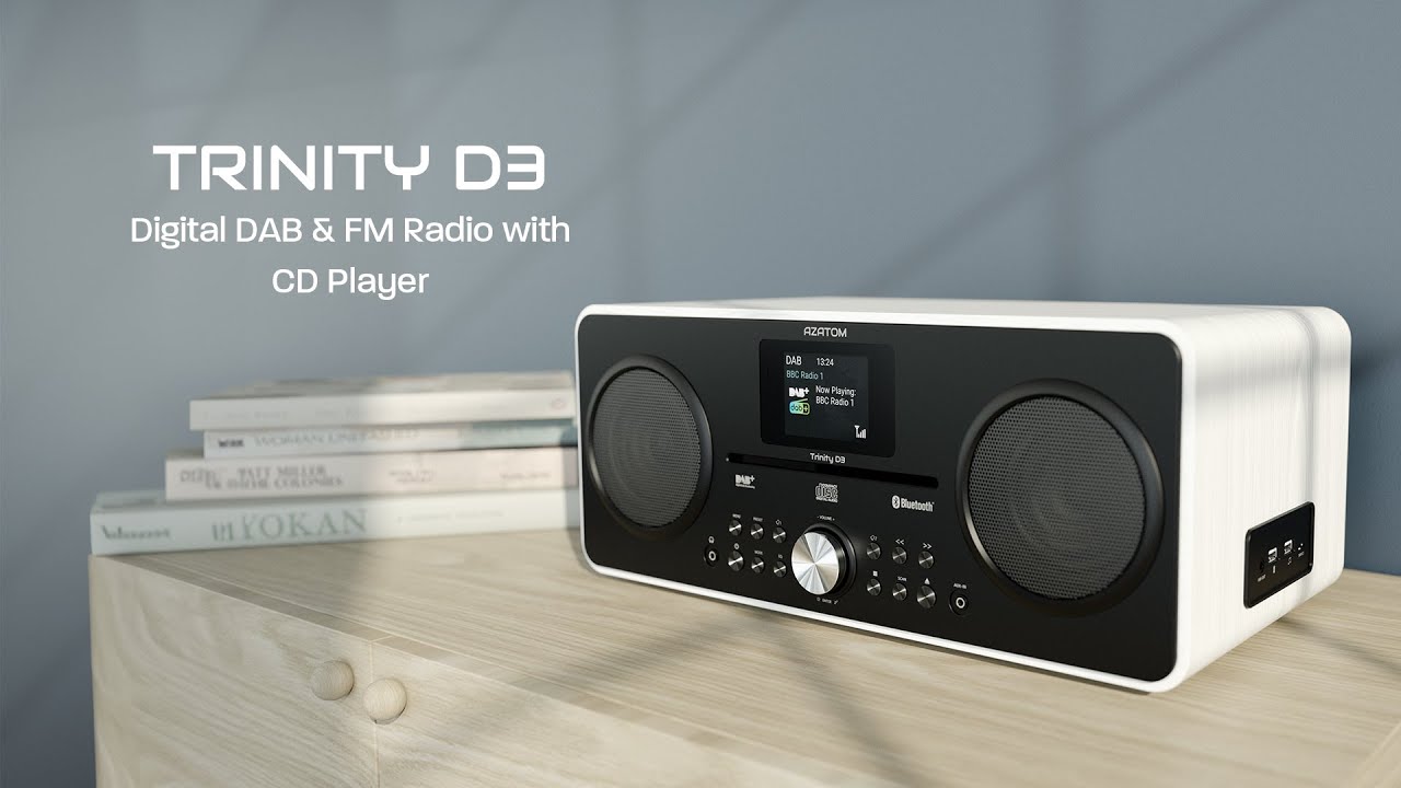 Trinity D3 | Digital DAB & FM Radio with CD Player |