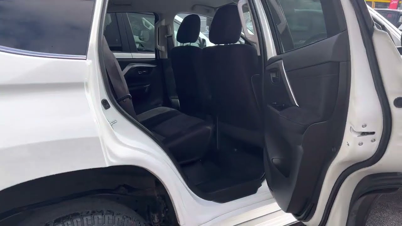 Rear and middle row seats of 2021 Mitsubishi Pajero Sport GLS for Jacinta and Ryan!