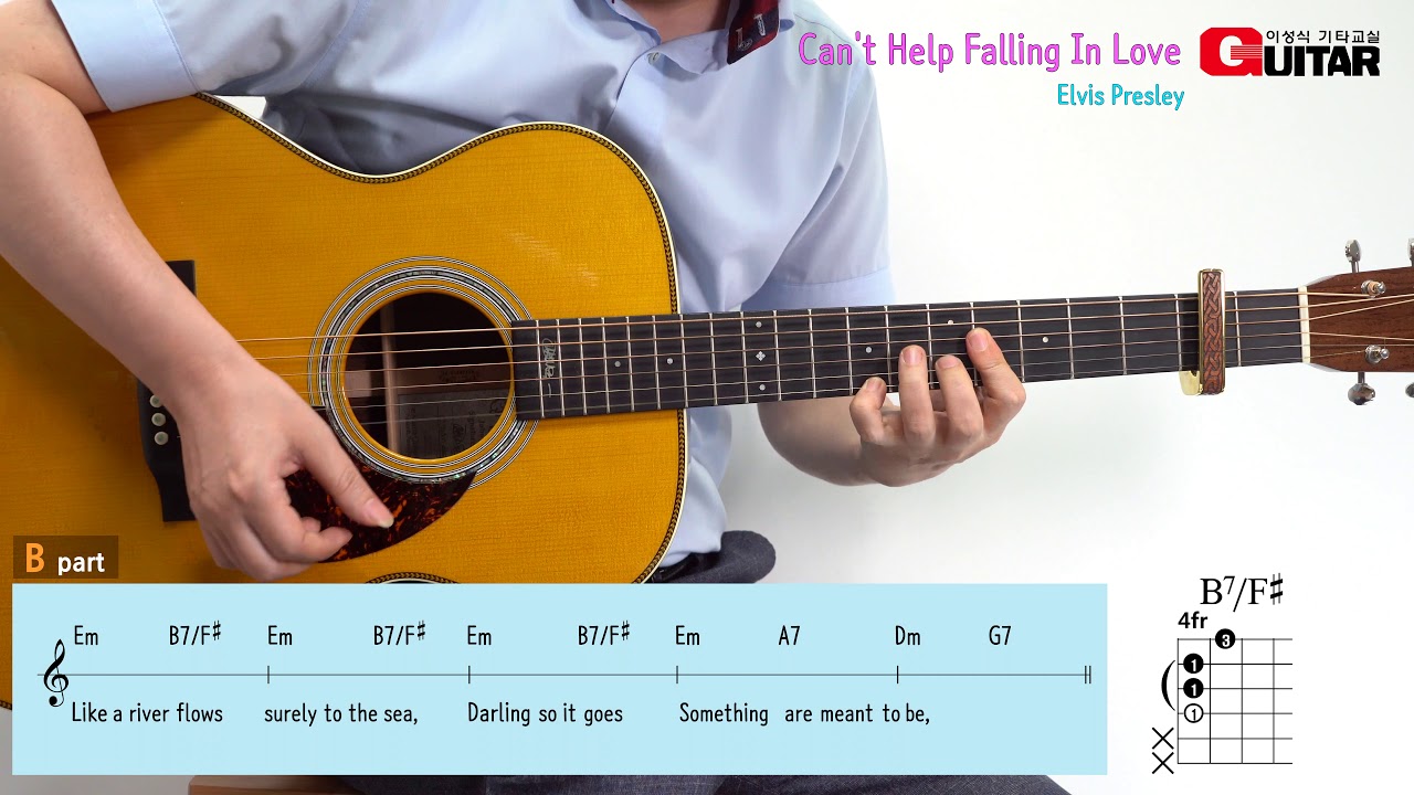Can't Help Falling In Love/Elvis Presley/좋은악보/이성식 기타교실