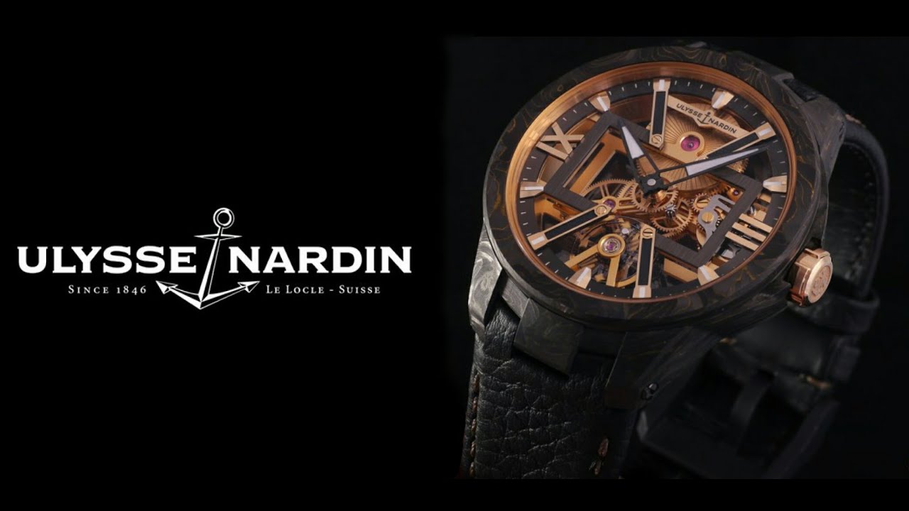 Ulysse Nardin Skeleton X или рентген с карбоном.