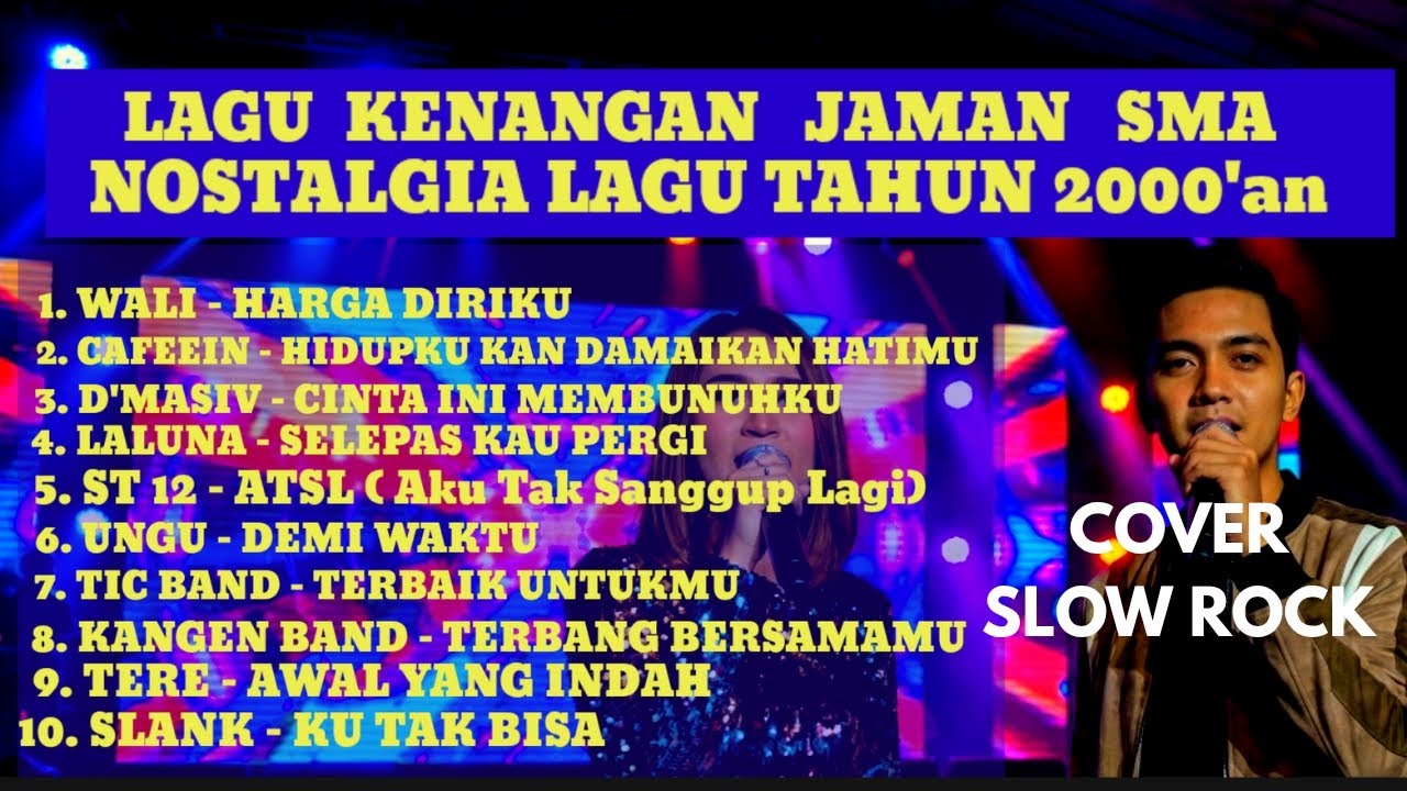 Kumpulan Lagu Pop 2000'an Paling Hits 🎸 Cover Slow Rock Full Galau