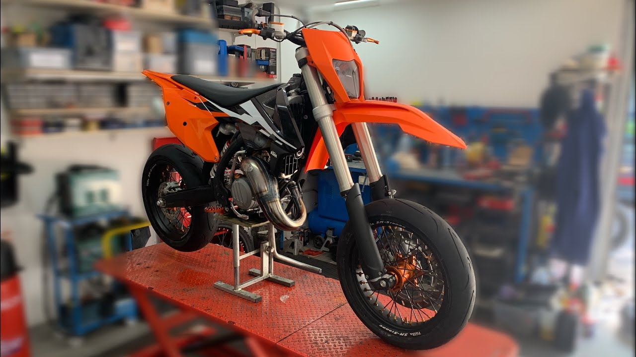 KTM 125 xcw project Motard