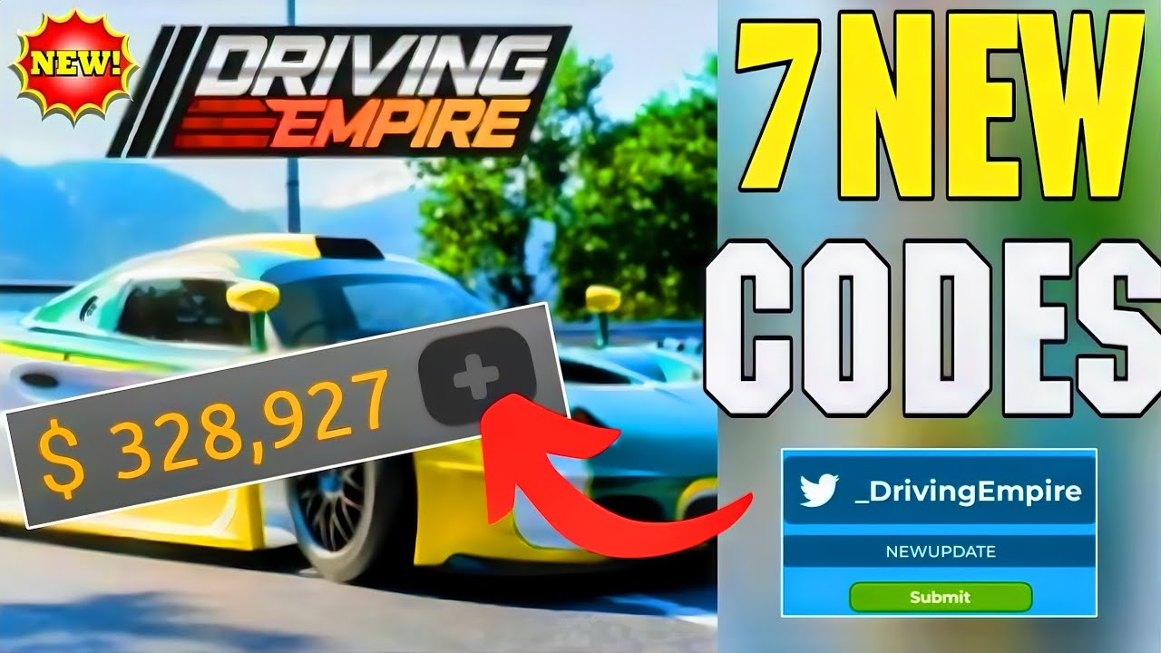 ⚠️3 VEHICLES💥CODES⚠️ DRIVING EMPIRE ROBLOX CODES FEBRUARY 2026- CODES FOR DRIVING EMPIRE
