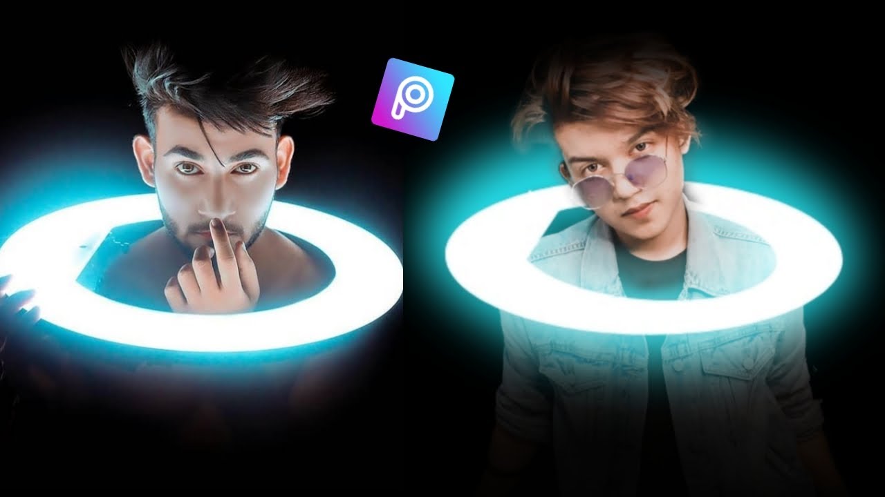 Ring Light Photo editing tutorial || Picsart ring light photo editing|| Picsart photo editing #ring