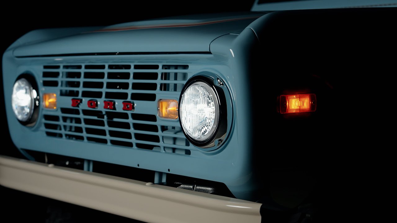 Re-Engineered Classic Ford Bronco l Velocity Ranger Package 1974 Ford Bronco in Skyview No. 32001