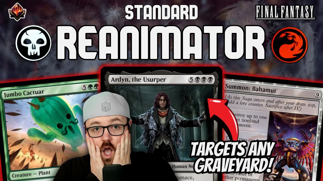 JUMBO CACTUAR IS ACTUALLY REAL??? 😧 | MTG Final Fantasy BO3 Standard