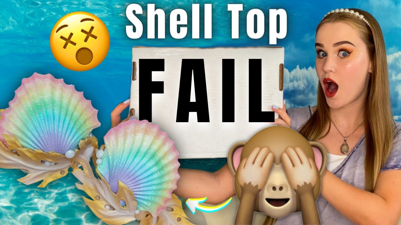 Mermaid Shell Top Unboxing GONE WRONG + First Swim