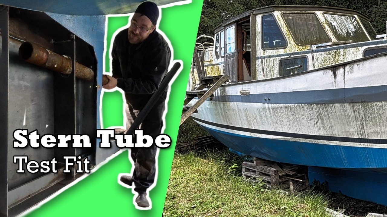 Installing the last frame!!: From Wreck To World Cruiser SY Carla - Part 52