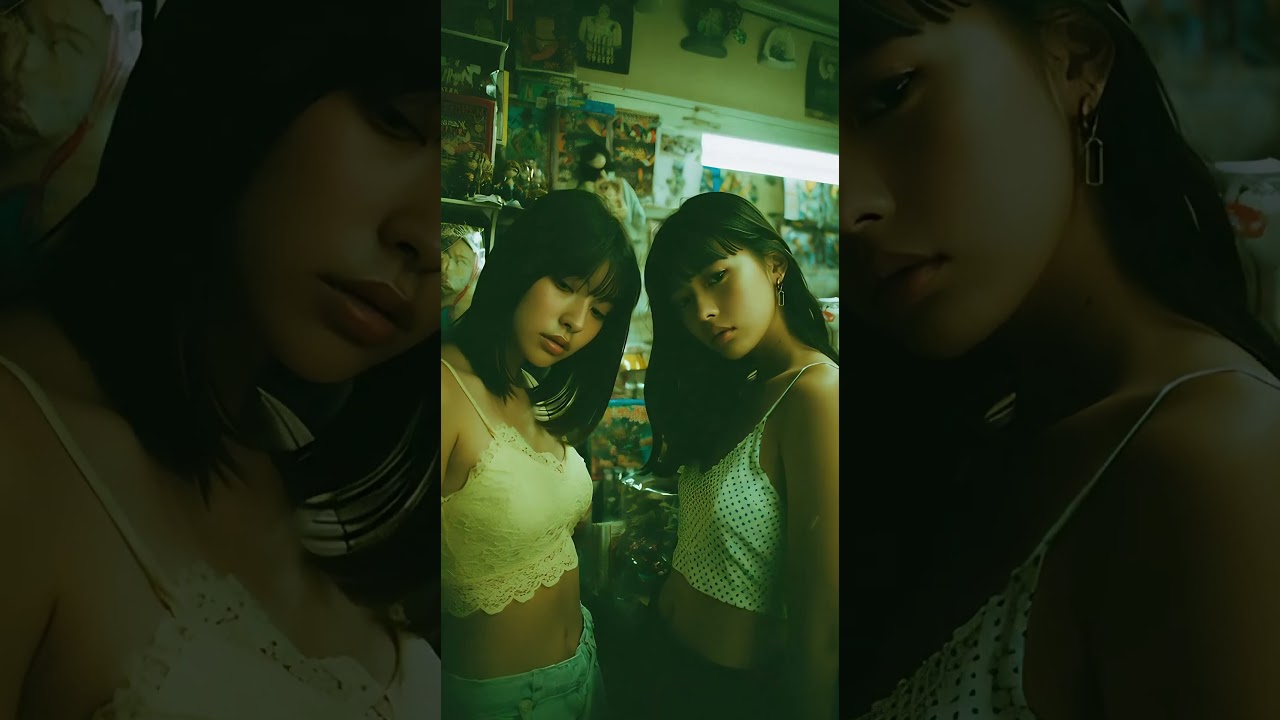 Japanese atmosphere, film texture, analog film style #ai #shorts #film