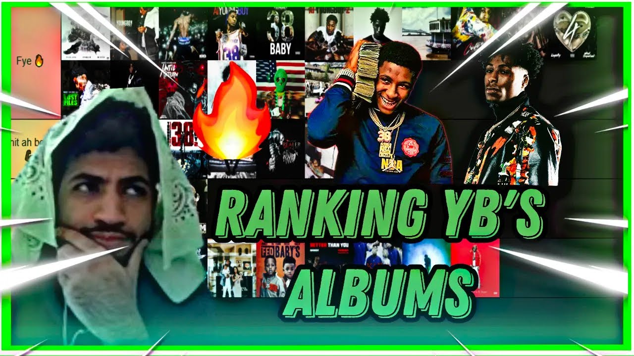BIGGEST YB FAN SLIMEYNATE RANKS ALL OF NBA YOUNGBOY'S ALBUMS... UNBIAS TIER LIST!!!