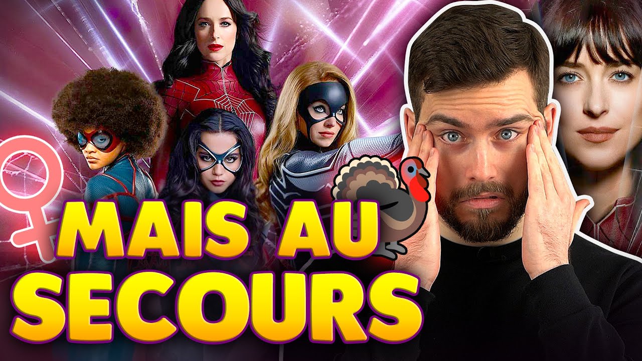 MARVEL et ses drôles de dindes 🦃 MADAME WEB ♀️ Critique - VlogTime # 524