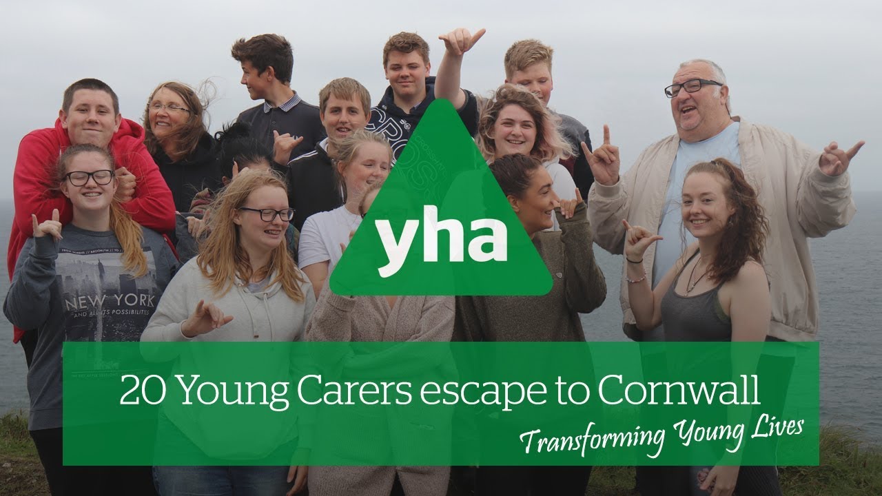 20 Young Carers on a crucial escape to Cornwall | YHA