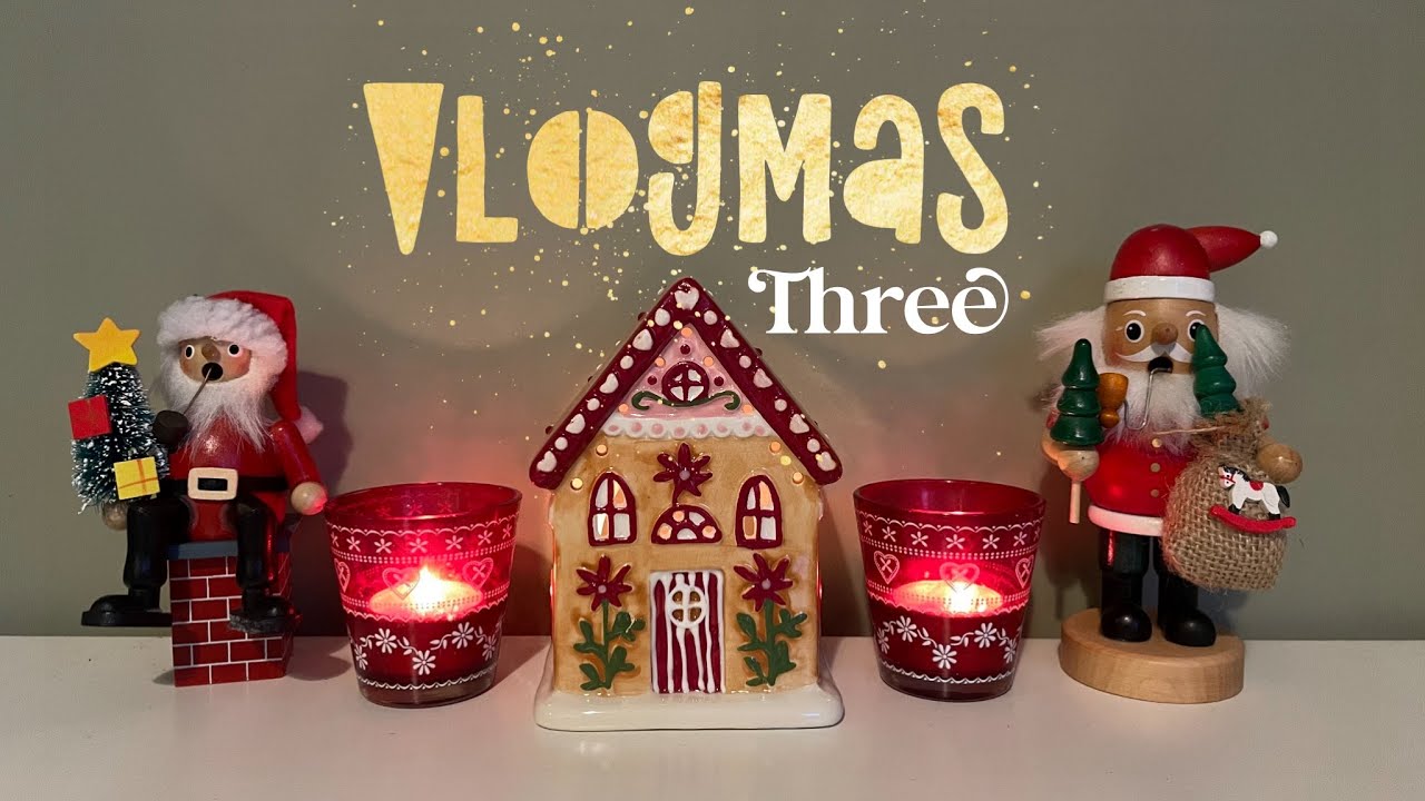 🌟 VLOGMAS THREE | Yummy Shortbread & PUZZLE time 🧩