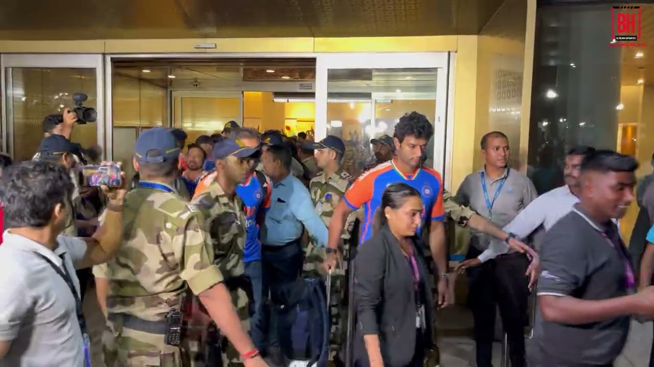 Team India | T20 World Cup Champions Arrive At Mumbai Airport | Rohit Sharma | Virat Kohli