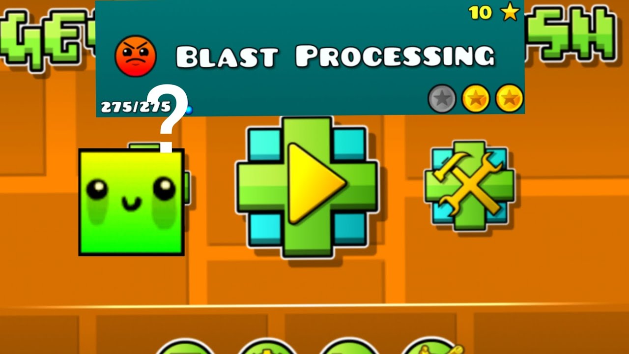 BLAST PROCESSING но я пробую на всех режимов пройти BLAST PROCESSING 