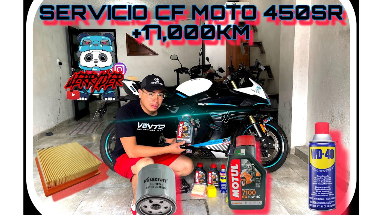 SERVICIO 17,000KM CF 450SR😵‍💫, FILTRO DE AIRE, FILTRO DE ACEITE Y CAMBIO DE ACEITE, DESARMADO TOTAL😱