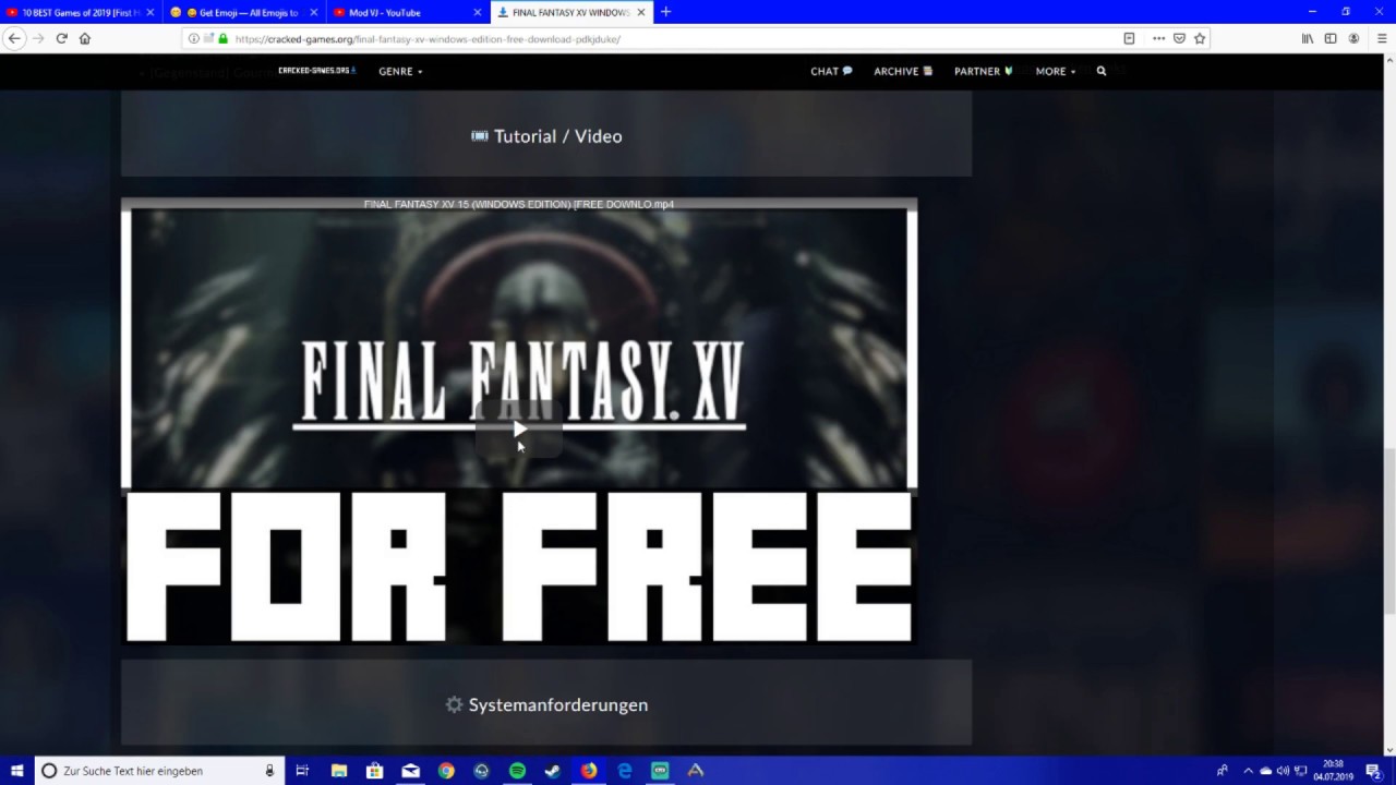HOW TO GET FINAL FANTASY XV l FOR FREE